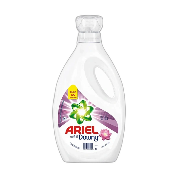 ARIEL DETERGENTE LIQUIDO CON TOQUE DE DOWNY 1.8 LT