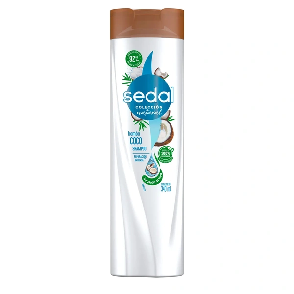 SEDAL SH RECARGA NATURAL BOMBA COCO 340ML