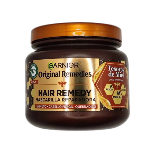 Garnier Mascarilla Reparadora Tesoros de miel 340 ML