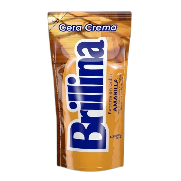 Brillina Cera en Crema Amarilla 340 ML