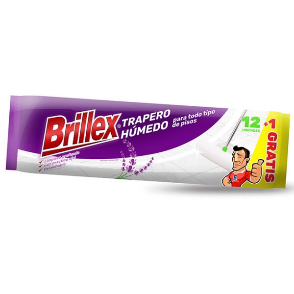 Brillex Trapero Húmedo Aroma Lavanda 12 unidades