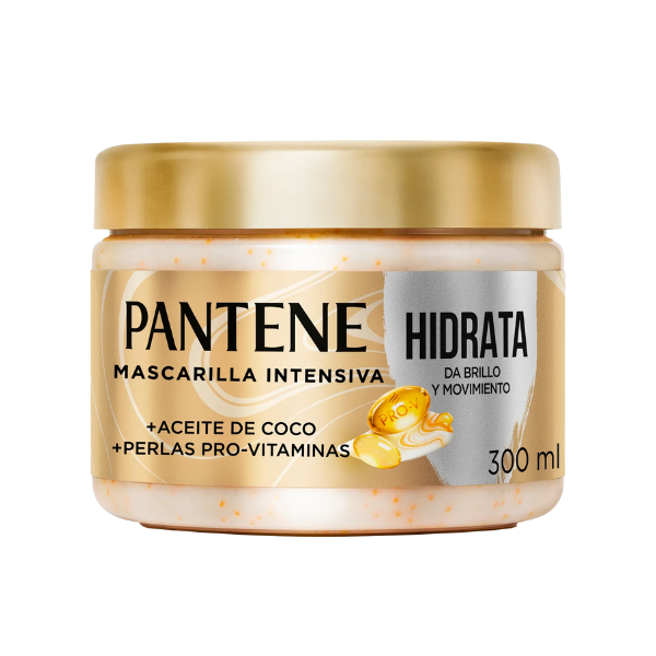 Pantene Mascarilla de  Hidratacion Brillo y movimiento 300 ML