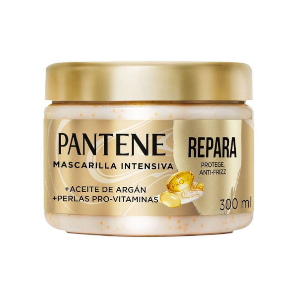 Pantene Mascarilla de Reparación Anti friz aceite de argán 300 ML