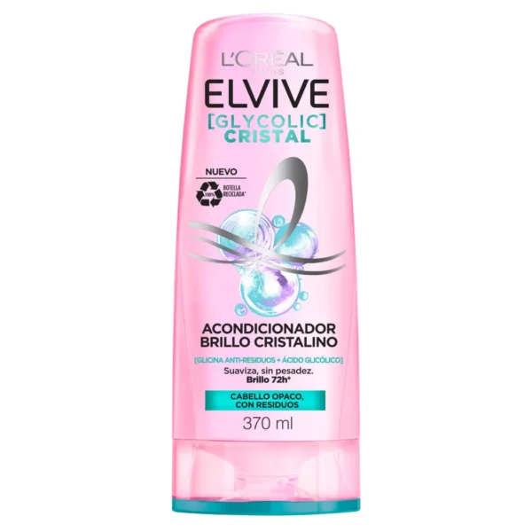 Elvive Aco Glycolic Cristal Anti residuos 370 ML