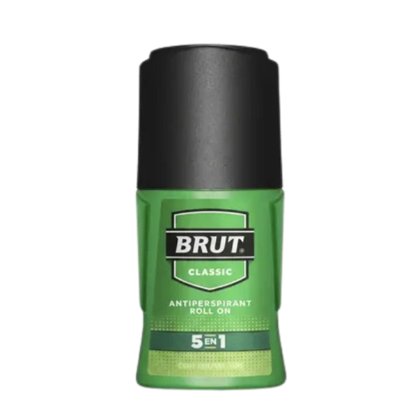 BRUT DESODORANTE CLASSIC ROLL ON 5 EN 1 50 GR