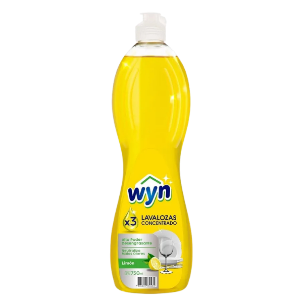 Wyn Lavaloza x3 Concentrado Limon 750ml