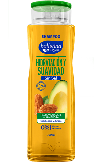 BALLERINA SH FRASCO PALTA HIDRATA Y SUAVIDAD 750 ML
