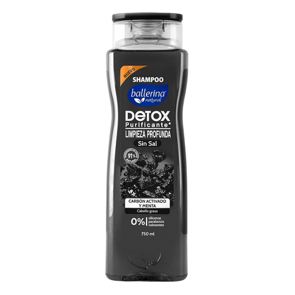 BALLERINA SH FRASCO CARBON SIN SAL 750 ML