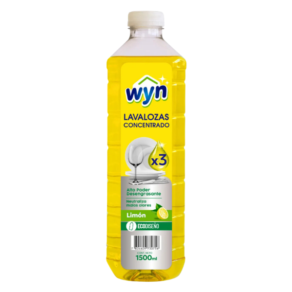 WYN LAVALOZAS CONCENTRADO LIMON 1,5 LT