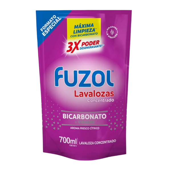 FUZOL LAVALOZAS CONCENTRADO BICARBONATO + VINAGRE 700 ML