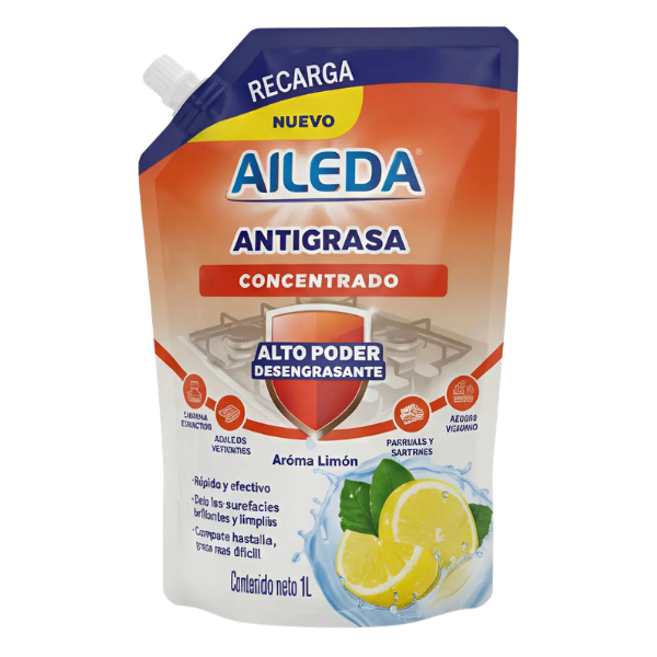 AILEDA ANTIGRASA CONCENTRADO LIMON 1L