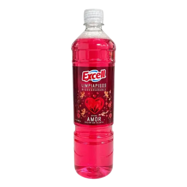EXCELL LIMPIAPISOS AMOR 900 ML