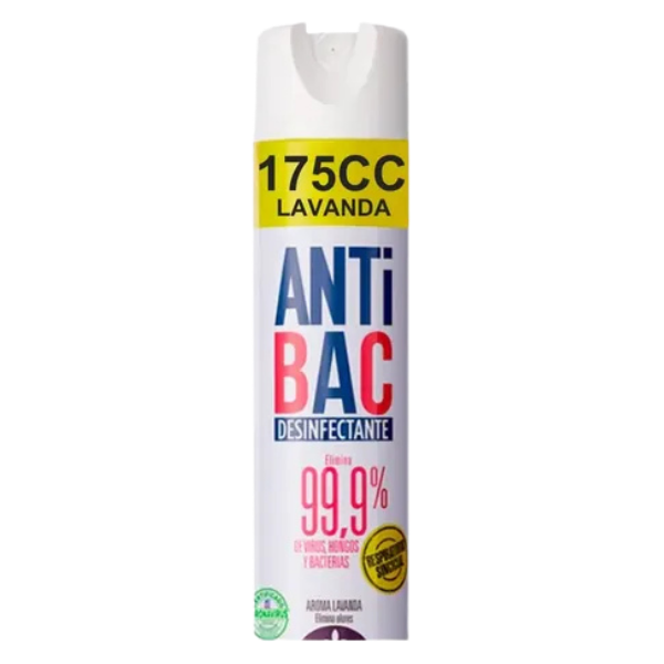 ANTIBAC DESINFECTANTE AROMA LAVANDA 175 CC