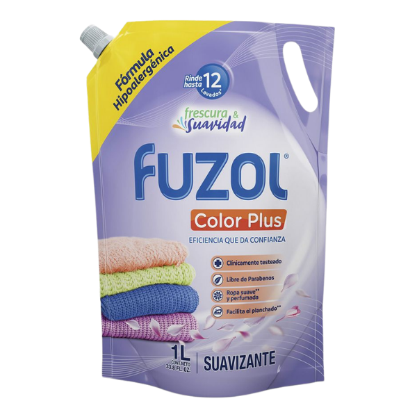FUZOL SUAVIZANTE COLOR PLUS 1LT