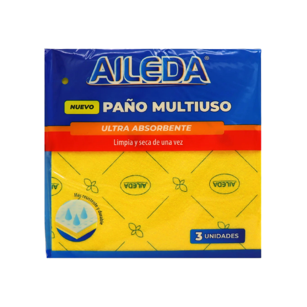 AILEDA PAÑO MULTIUSO ULTRA ABOSORVENTE 3 UNI