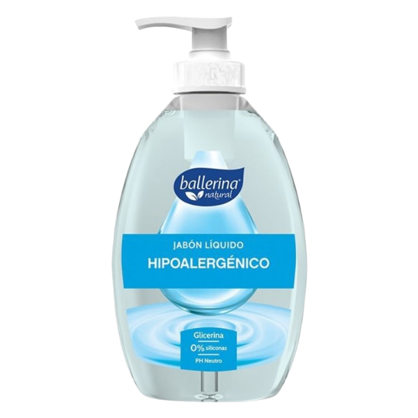 BALLERINA JABON FRASCO HIPOALERGENICO 350 ML