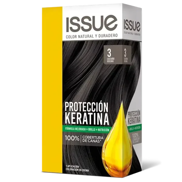 ISSUE TINTURA COLOR 3.0 CASTAÑO OSCURO